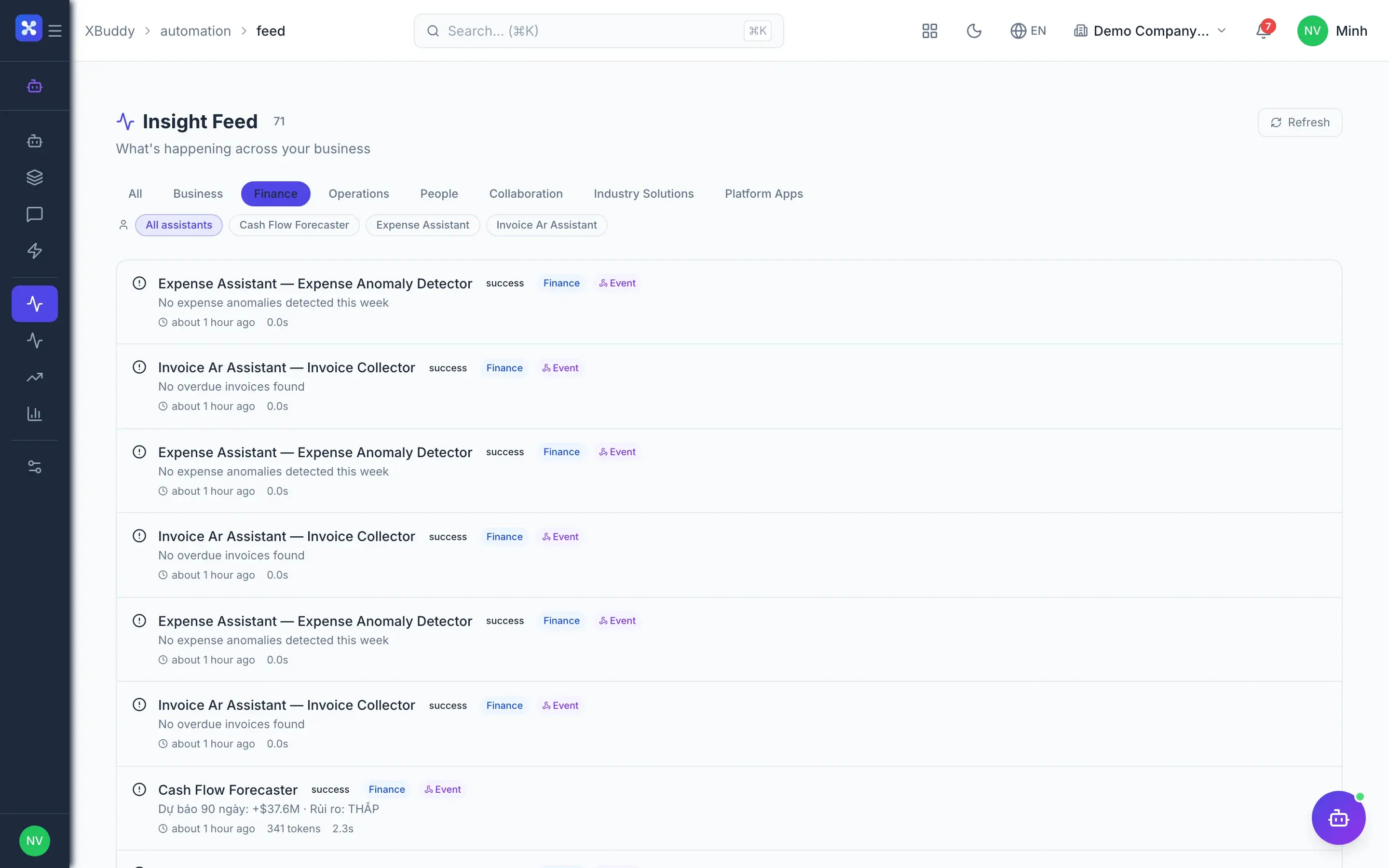 AI Insight Feed