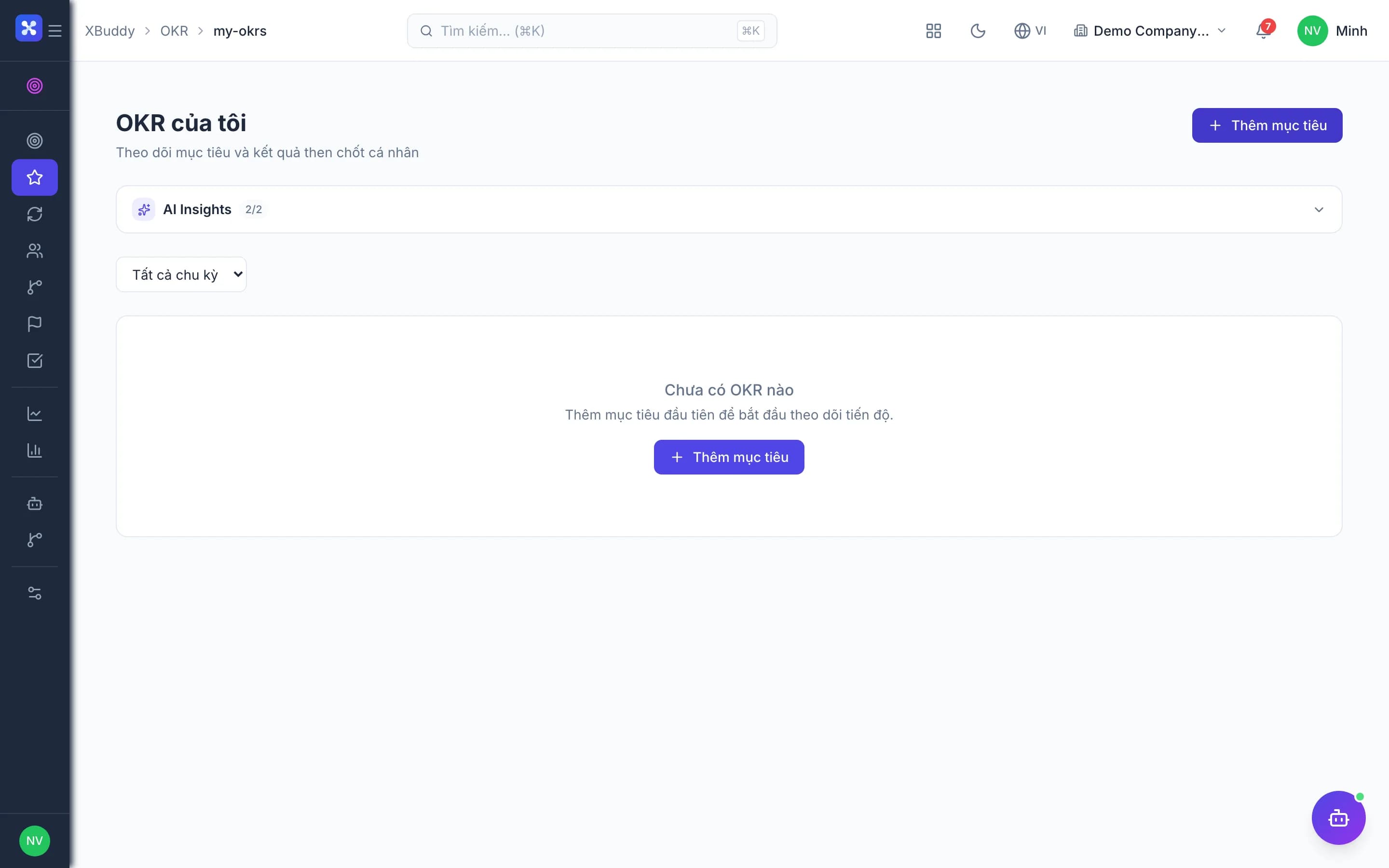 OKR — ảnh chụp sản phẩm