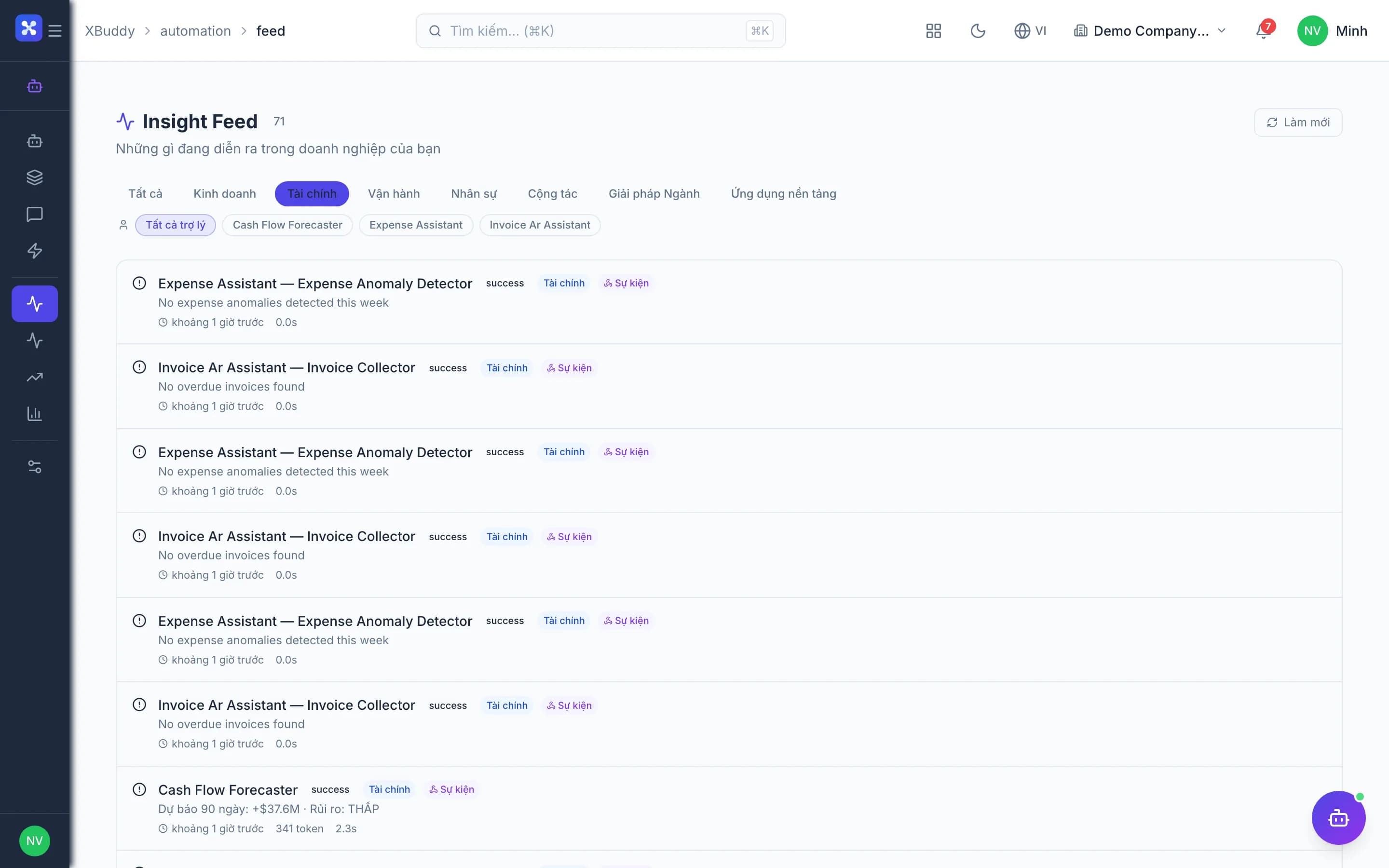 AI Insight Feed